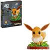4D Build, Kit di modellismo 3D Pokémon Eevee, Personaggio dei Pokémon, arredo per scrivania, 238 Pezzi, dai 12 Anni in su