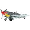 Tamiya 61128 1:48 Dt. Bf109 G-6 versione tardi, replica fedele all'originale, kit di costruzione in plastica, fai da te, modellismo, assemblaggio, kit Jet