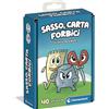 Clementoni - Sasso Carta Forbici, Mazzo di 40 Carte Illustrate, Gioco di Strategia per Bambini 5+ Anni, 2-4 Giocatori, Idea Regalo, Made in Italy, Lingua Italiana, 16586