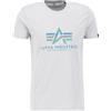 Alpha Industries Maglietta Basic T Rainbow Ref Uomo Pastel Grey