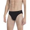 Calida - Slip uomo elasticizzato Linea Evolution, 4/M, NERO
