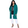 gs1 data protected company 4069787000005 Strickjacke, Lange, Offene Form, Weicher Feinstrick Maglione Cardigan Donna