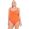 Ulla Popken Donna Costume Intero Pesca Chiaro 54