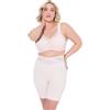 Ulla Popken Donna Guaina Modellante | Taglie forti, Plus Size, Pantaloncino modellante a vita alta con effetto incrociato e alta fascia in mesh 816440