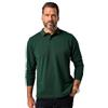 JP 1880 Jp1880 Poloshirt, Basic, Langarm, piqué, bis 8 XL Camicia, Verde Scuro, 3XL Uomo