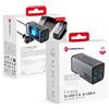 Forcell Caricabatterie da tavolo F-ENERGY GaN III 2 x tipo C + 2 x USB A PD QC4.0 SFC2.0 5A 100W grigio
