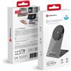 FORCELL F-ENERGY Flip Charge 15W caricatore induttivo compatibile con MagSafe Silver