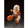 Bandai Tamashii Nations Dragon Ball Z, action figure S.H. Figuarts, Krillin, "L'uomo più forte della Terra", 12 cm