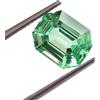Smeraldo Puro Apple Green Montana Sapphire Gemma Sfusa Taglio Radiant 12x9 mm