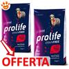 Prolife Dog Grainfree Sensitive Adult Medium Large Manzo e Patate - Offerta [PREZZO A CONFEZIONE] Quantità Minima 2, Sacco Da 10 Kg