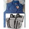 Kappa RA316 Coppia Borse Laterali Morbide Canvas 25Lt. + 25Lt + Gilet Estivo