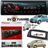 Pioneer Evotuning Autoradio Pioneer con Bluetooth +Kit Installazione Mascherina per Fiat Punto 188