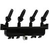 DELPHI Bobina d'accensione 12V Sistema Di Accensione CE20011-12B1 Compatibilità con PEUGEOT 206 2 volumi/Coda spiovente 2A/C 207 WA, WC 307 3A/C, CITROËN C3 I Hatchback FC, FN