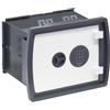 Bordogna Lorica più 6L/E - Cassaforte elettronica da muro grande formato