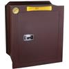 Technomax Unica Key UK/7L - Cassaforte a chiave da muro