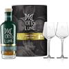 Confezione Grappa 18 Lune Riserva Botte Rum + 2 Calici Marzadro 0.50 L