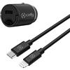USB-C CAR CHARG 20W+LIGHTNING CABL