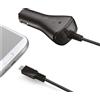 MICROUSB CAR CHARGER 5W BLACK
