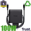 MAXO 100W 2P USB-C GAN CHARGER BLK