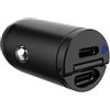 2USB-C CAR CHARGER 30W BLACK