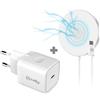 MAGSAFE CHARGE+WALLCHARGER USBC 20W