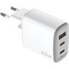 USB-A/2USB-C WALL CHARGER GAN 65W