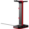 GAMING HEADPHONE STAND PS RGB BLACK