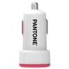 PANTONE USB-A CAR CHARGER 10W PINK