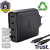 MAXO 65W 4P GAN CHARGER BLK