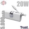PACTO 5000 PD POCKET POWERBANK WHT