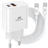 CARICATORE DA PARETE USB-C 20W PD