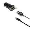 USB-A CAR CHARGR 12W+LIGHTNING CABL