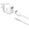 USB-A WALL CHARGER 12W+USB-C CABLE