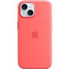 IPHONE 15 PLUS SI CASE GUAVA