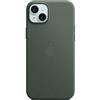 IPHONE 15 PLUS FINEWOVEN CASE GRN