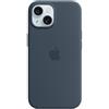 IPHONE 15 PLUS SI CASE STORM BLUE