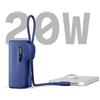 BATTERY BANK USB-C 5K CABLE BLUE