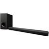 Yamaha YAS-209 Soundbar - Cassa Altoparlante TV con Controllo Vocale Alexa integrato e Subwoofer wireless - con Suono Surround 3D e streaming musicale via Bluetooth - Nero
