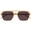 Saint Laurent Occhiali da Sole SL 905 004 Giallo/Rosso Unisex 55/17/145