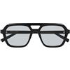 Saint Laurent Occhiali da Sole SL 905 002 Nero/Azzurro Unisex 55/17/145