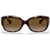 Ray-Ban Occhiali da Sole RB4101 710/T5 Jackie Ohh Marrone Chiaro/Marrone Donna Polarizzati 58/17/135
