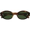 Saint Laurent Occhiali da Sole SL 567 002 Marrone/Verde Unisex 51/20/140