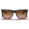 Ray-Ban Occhiali da Sole RB4165 710/13 Justin Marrone/Marrone Sfumato Unisex 51/16/145