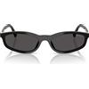 Miu Miu Occhiali da Sole MUA06S 16K08Z Nero/Grigio Scuro Donna 54/17/140