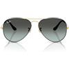 Ray-Ban Occhiali da Sole RB3025 9271GK Aviator Gradient Nero/Blu Sfumato Unisex 62/14/140