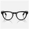 Ray-Ban Occhiali da Sole RW4013 601/1M Headliner (Gen 2) Nero/Trasparente Verde Grafite Unisex Fotocromatici 50/23/150