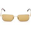 Tom Ford Occhiali da Sole FT1355 30E Ethan Oro/Marrone Unisex 53/19/145