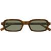 Saint Laurent Occhiali da Sole SL 908 003 Marrone/Verde Donna 51/20/145