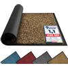 Mibao Dirt Trapper Tappetino per esterno Coperta, lavabile Tappetino barriera, Tappeto d'ingresso antiscivolo, Tappeto tappetino porta assorbente super assorbente (Marrone Nero, 40x60cm)