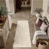 PureCozy Tappeto Corridoio 60x180cm Beige Tappeti Cucina Antiscivolo